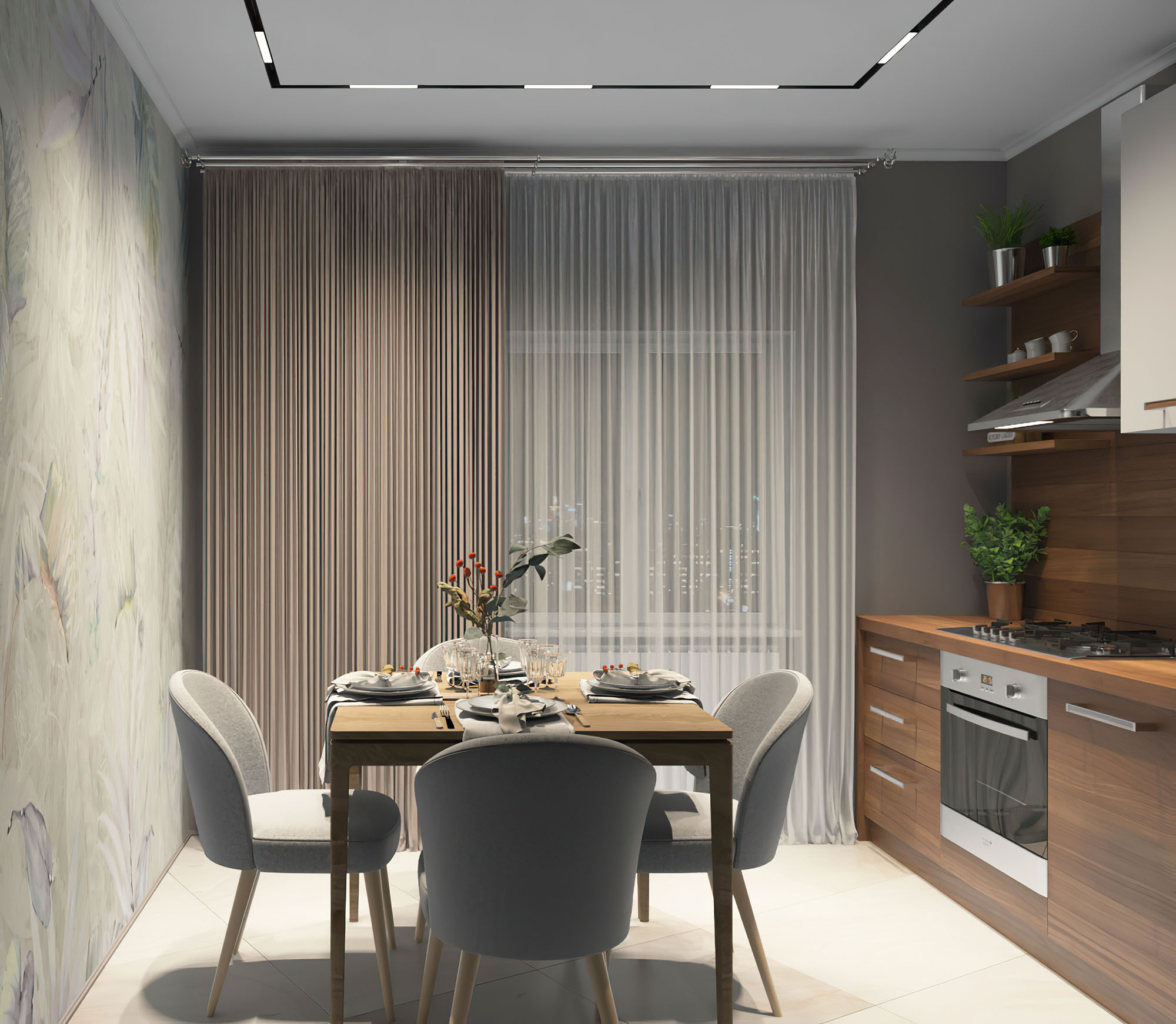 Трековый светильник Denkirs DK8003-BK