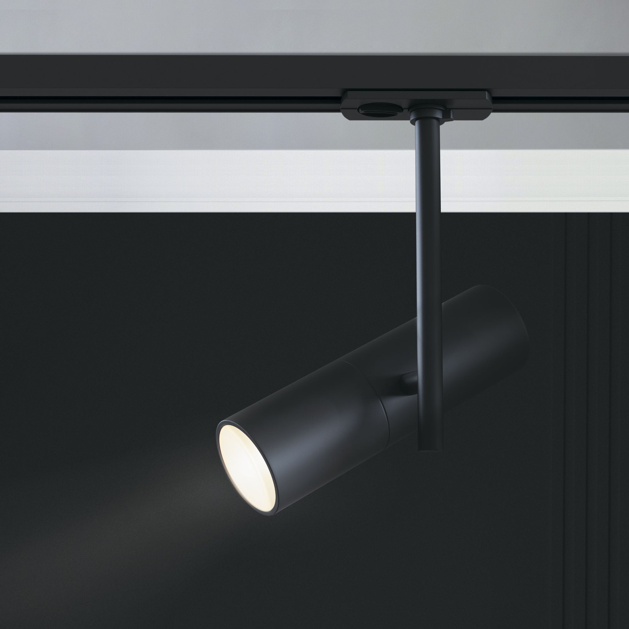 Трековый светильник Maytoni Elti Unity TR005-1-GU10-B